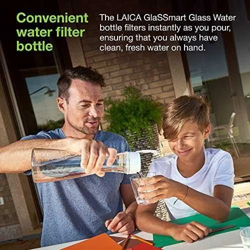 Filtro butelis GlaSSmart 1,1 L, Laica