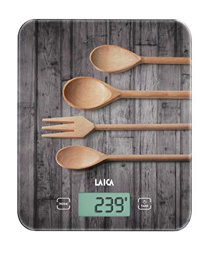 Virtuvinės svarstyklės Laica virtuvės svarstyklės LAICA KS5010 Šaukštai Ruda 10 kg (18,5 x 22,7 x 1,7 cm)