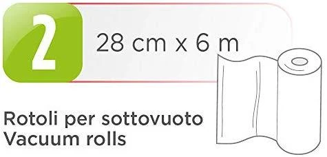 Siurbimo Maišelis - LAICA VT3509 28cm x 600m 2vnt.