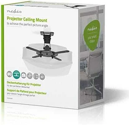Laikiklis do projektorów Nedis PJCM100BK Projektorius Ceiling Mount 360 ° Max 10kg