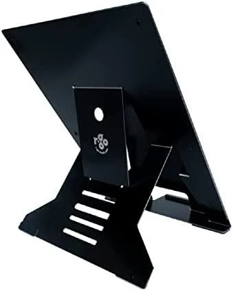 R Go Tools Nešiojamojo kompiuterio stovas 10-20, maks. 5kg, aliuminis, su pakeltuku, juodas