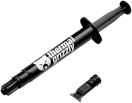Thermal Grizzly | Terminis tepalas "Aeronaut" 1,5ml/3,8g | Šilumos laidumas: 8,5 W/mk; Šiluminė varža: 0,0129 K/W; Elektros laidumas*: 0 pS/m; Klampumas: 110-160 Pas; Temperatūra: -150 °C / +200 °C;