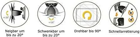 Tronje Sienos laikiklis 15 "- 24" AR011 (24801)