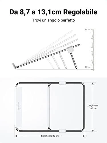 Nešiojamojo kompiuterio stovas UGREEN LP230 11-17 "