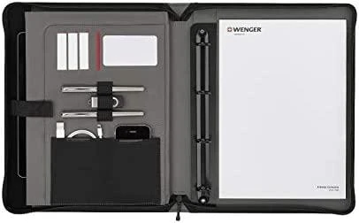 Wenger Venture organizer su segregatorem A4 juoda