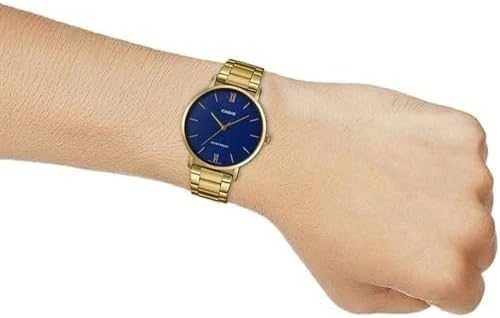 „Casio Collection“ LTP-VT01G-2B laikrodis + dėžutė