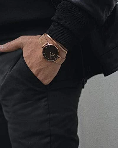 Laikrodis moterims DANIEL WELLINGTON DW00100217 - PETITE MELROSE (zx705b)