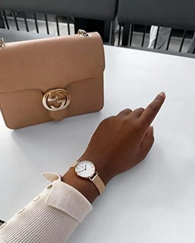 Laikrodis moterims Daniel Wellington - Petite Melrose DW00100163 - (zx704b)