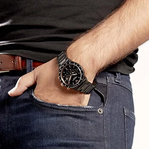 Laikrodis EMPORIO ARMANI MEN'S WATCH AR70002 - MARIO - CERAMIC (zi022a)