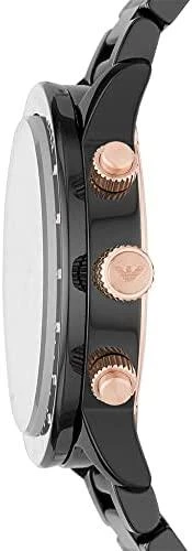 Laikrodis EMPORIO ARMANI MEN'S WATCH AR70002 - MARIO - CERAMIC (zi022a)