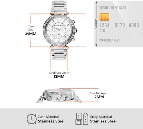 Moteriškas laikrodis MICHAEL KORS MK5491 -PARKER (zm508a)