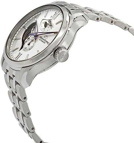 Vyriškas Orient Star Skeleton automatinis laikrodis sidabrinės spalvos RE-AV0B01S00B