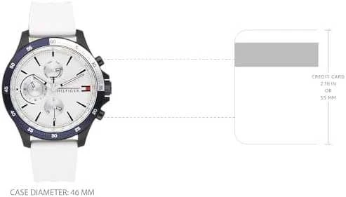 Laikrodis TOMMY HILFIGER MEN'S WATCH 1791723 BANK (zf023b)