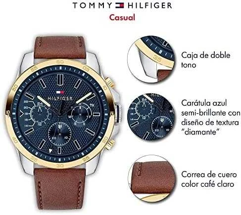 Vyriškas laikrodis TOMMY HILFIGER 1791561 DECKER (zf001b)