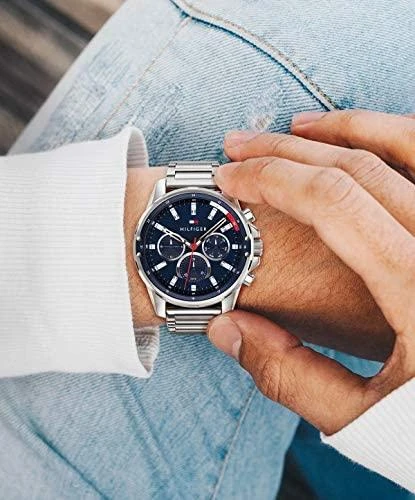Vyriškas laikrodis TOMMY HILFIGER 1791788 MASON (zf035b)