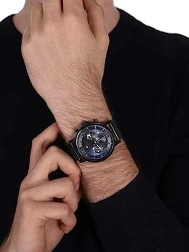 Vyriškas laikrodis TOMMY HILFIGER 1710397 EVAN (zf033c) + BOX