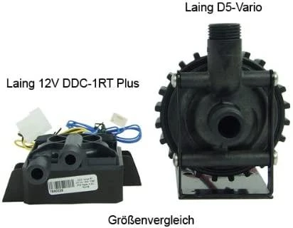 Originalus „Laing“ siurblys DDC-1RT/Plus ® 12 V su 2 G1/4 išoriniais sriegiais