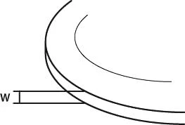 Graphite Tarcza Deimantinis diskas 200 x 25,4 mm, segmentuotas