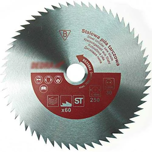Dedra Diskinis pjuklas mediui 60d 250x30mm