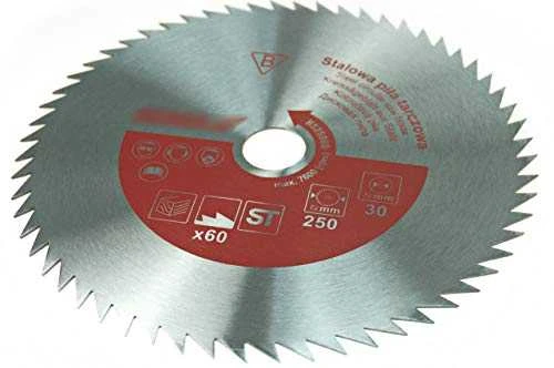 Dedra Diskinis pjuklas mediui 60d 250x30mm