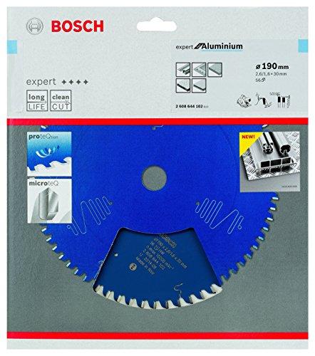 Pjovimo diskas Bosch Expert for Aliuminio 2608644102; 190x30 mm; Z56