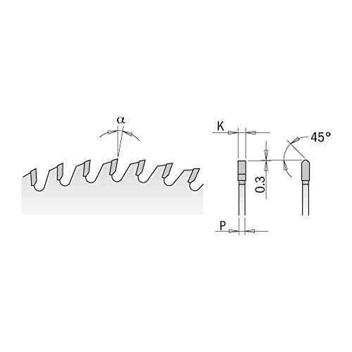 Diskas spalvotų metalų pjovimui HW 216X2.6/2.2X, CMT