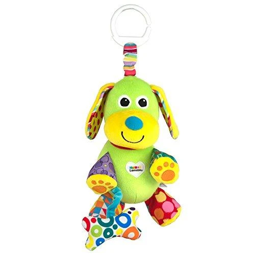 Lamaze pliušinis šuniukas su žiedu