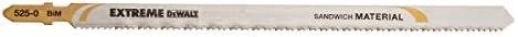DEWALT JIGSAW BLADE 180x2mm T718BF SANDWICH PLOKŠTĖS / 5vnt.