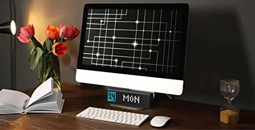 Netatmo „Carruzzo“ išmanusis laikrodis su „Wi-Fi“ ir „LaMetric Time“