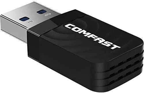 Comfast WiFi-USB adapteris, 1300Mbps, 2.4GHz, 5GHz