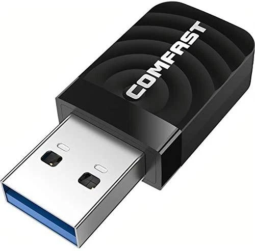 Comfast WiFi-USB adapteris, 1300Mbps, 2.4GHz, 5GHz