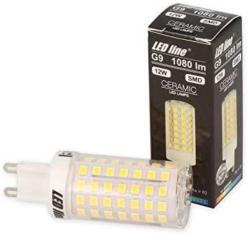 Lemputė LED G9 230V 12W, 1160lm, neutraliai balta, LED line