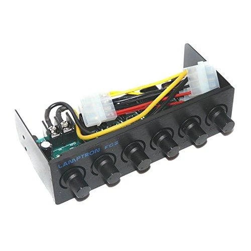 Lamptron FC2 Fan Controller 5,25″ – juodos spalvos