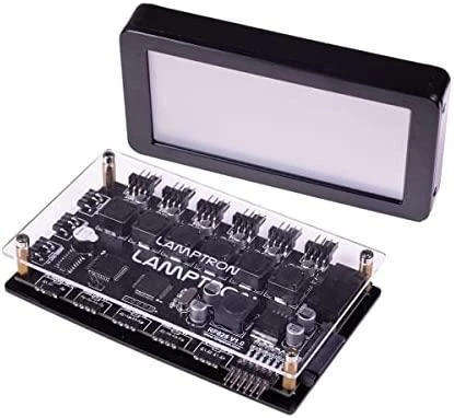 Lamptron RF625 fan and ARGB controller, juodos spalvos