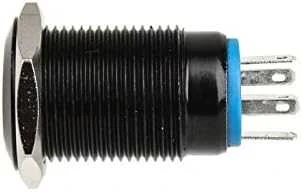 Lamptron vandalizmo jungiklis 19mm - Blackline - žalia