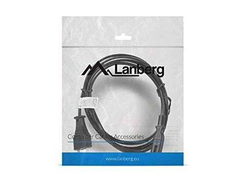 LANBERG CA-C7CA-10CC-0018-BK maitinimo kabelis EURO CEE 7/16->C7 1.8m