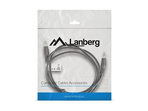 LANBERG CA-MJMJ-10CC-0012-BK stereo kabelis Mini Jack M -> Mini Jack M 1.2m