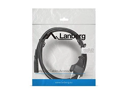 LANBERG CA-C7CA-11CC-0018-BK maitinimo kompiuterio kabelis CEE 7/16 -> C7 1,8m VDE