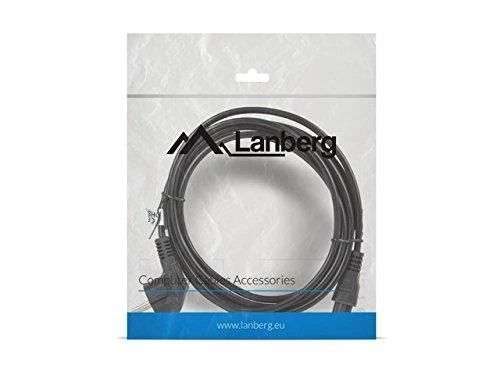 LANBERG CA-C5CA-11CC-003-BK maitinimo laidas nešiojamam kompiuteriui MICKEY CEE 7/7->C5 3m