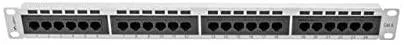 LANBERG PPU6-1024-S Patch Panel 24 prievadas 1U kat. 6 pilkos