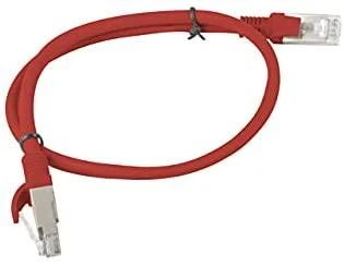 LANBERG PCU5-10CC-0050-R Lanberg Patchcord RJ45 kat. 5e UTP 0,5m raudona