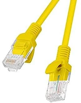LANBERG PCU5-10CC-0200-Y Patchcord RJ45 kat. 5e UTP 2m geltona