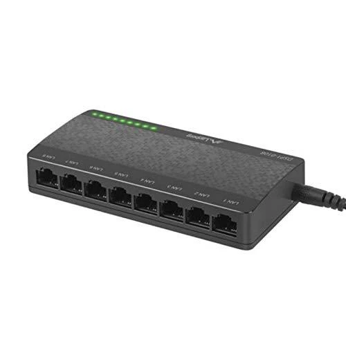 Šakotuvas SWITCH LANBERG DSP1-0108 8-PORT 100MBPS