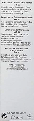 Lancome Effacernes Longue Tenue Softening Maskuoklis SPF30 #015 rusvai gelsvas Naturel, 15 ml