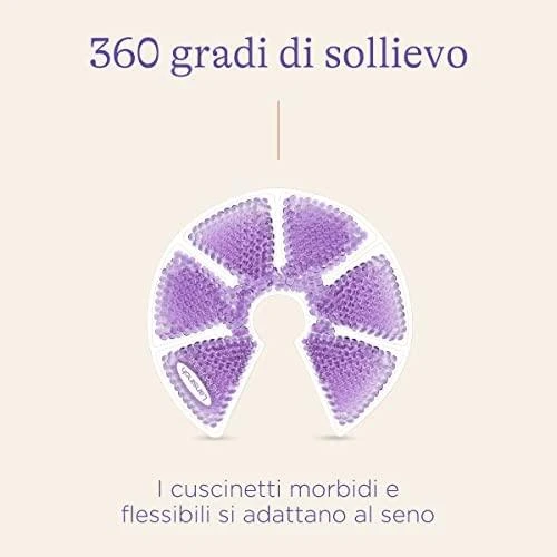 Caso LANSINOH kompresai krūtims THERA°PEARL 3 IN 1, 2 vnt.