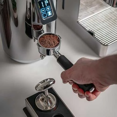 Kavamalė La Pavoni Cilindro Espresso Coffee Grinder - Sidabrinis