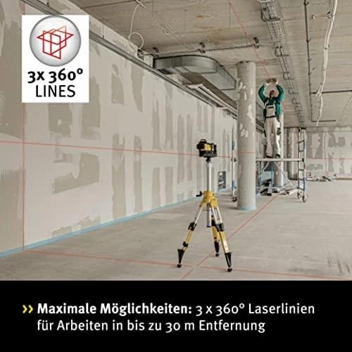Kryžminis lazerinis nivelyras STABILA LAX 600