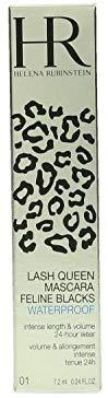 Helena Rubinstein Lash Queen Blakstienų tušas Feline Blacks Intense Volume & Lengthening Blakstienų tušas tankinamasis-ilginamasis blakstienų tušas, Juodas, 7.2 ml