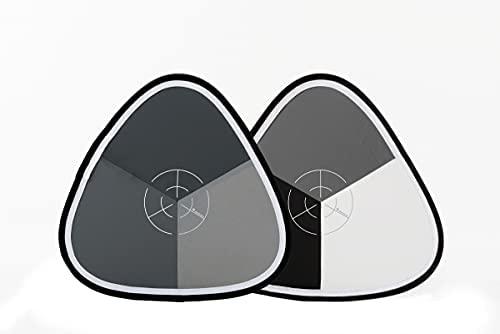 Fotografijos apšvietimas - Lastolite XpoBalance 38cm reflektorius pilkas/baltas/juodas