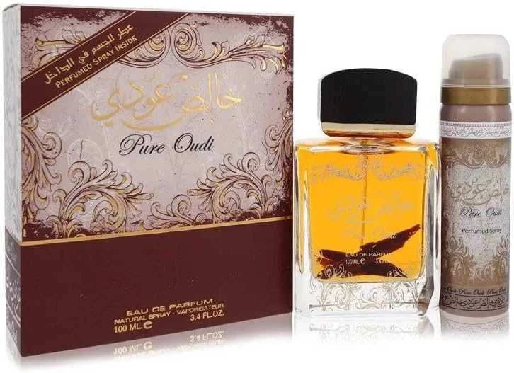 Unisex kvepalai Lattafa Pure Oudi EDP, 100 ml